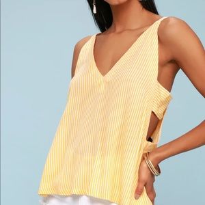 Lulu’s V neck tank top